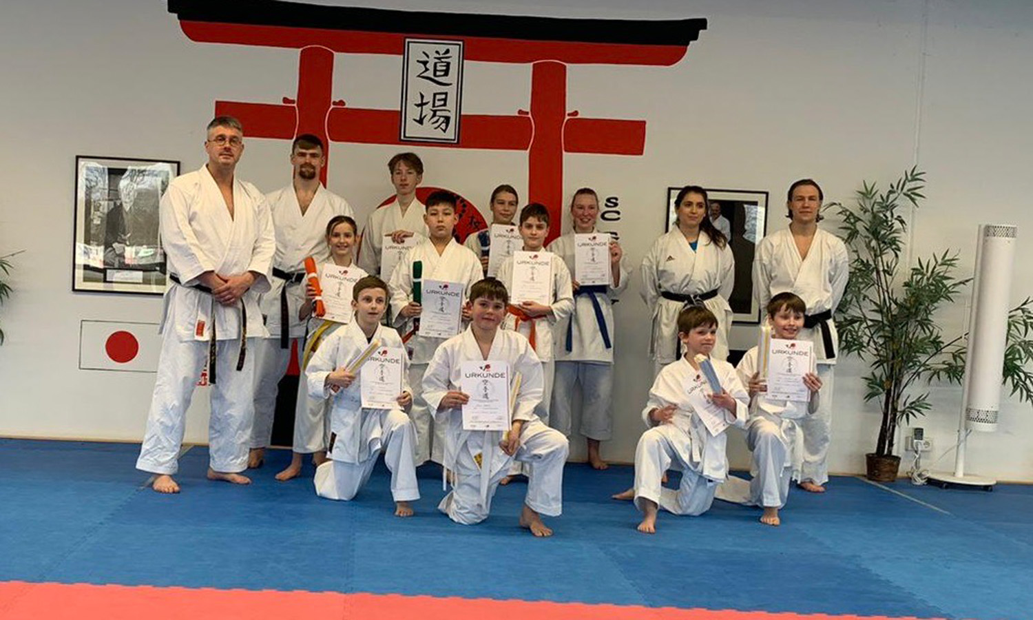 Erfolgreiche Karate Prüfung